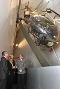 An Alouette helicopter