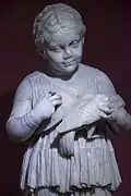 Girl statue