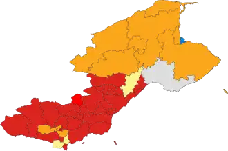 1990 results map