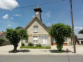 The town hall of Filain