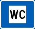 Public lavatory (formerly used )
