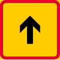 Regulation begins from the sign (formerly used )