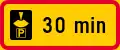 Obligatory use of parking disc (formerly used )
