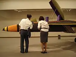 Firoz Mahmud, Sucker'wfp21 aircraft sculptural installation at Aichi Arts Center.