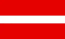Flag of the State of Brandenburg, former German Democratic Republic (1945-1952)