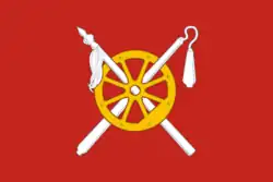 Flag of Oktyabrsky District