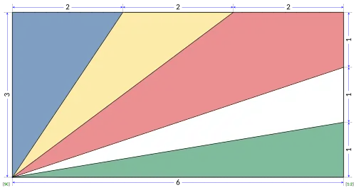 Flag construction sheet