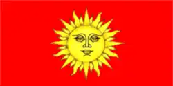 Flag of Svyetlahorsk district