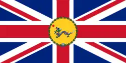 Flag of the commissioner of Weihaiwei (1899–1903)