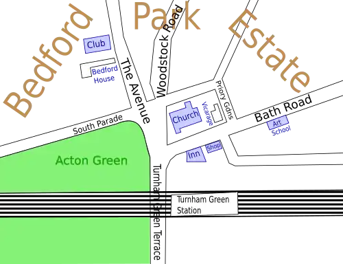 The community buildings