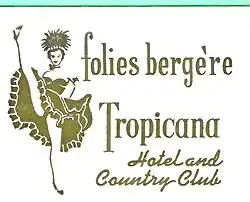 Foiles Bergere graphic design