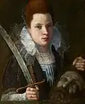 Judith with the head of Holofernes, 1590–1595, National Museum in Kraków