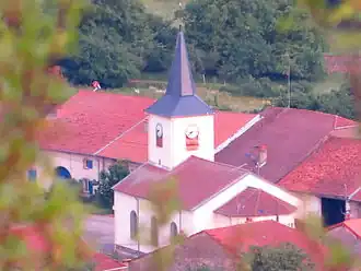 The church in Forcelles-sous-Gugney