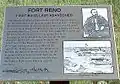 Fort Reno marker