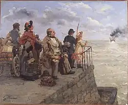 Leaving for Jersey by Guillaume Fouace