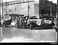 Then owner, William Szarka, in August 1929 in front of his Rolls-Royce at a Movietone event.