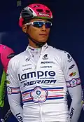 Feng Chun-kai, pro cyclist of Team Bahrain Victorious