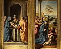 Tabernacolo del Pugliese (c. 1497–1499), Uffizi, Florence