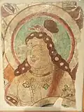 Fragment of a Buddhist Wall Painting