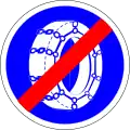 365 End of mandatory snow chains