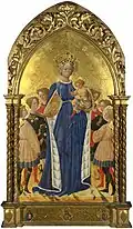 The Virgin and Child with Six Angels and Two Cherubim, by Francesco d'Antonio