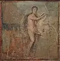 Fresco showing Leda and the swan, from Pompeii, National Archaeological Museum, Naples 50–79 CE