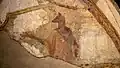 Fresco of Anubis, the Egyptian god of death and the afterlife