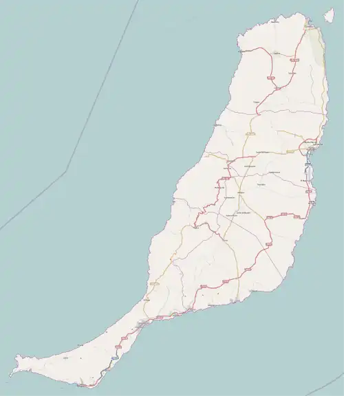 Morro Jable Lighthouse is located in Fuerteventura