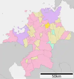 Location of Fukuchi