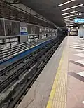 Girish Park MG Road bound platform