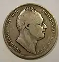 Half crown of William IV, 1836