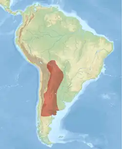 Map of range