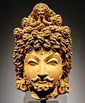 Head of a bodhisattva, Gandhara ca. 4th century