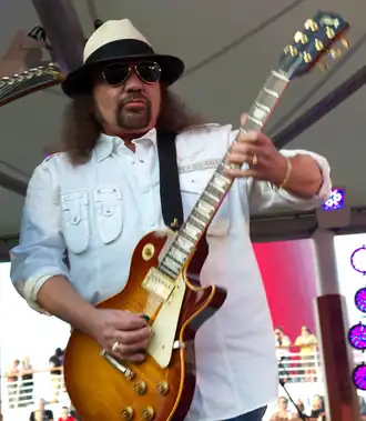 Rossington performing in 2011