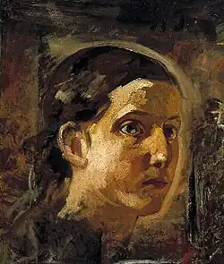 Study of John the Evangelist's head