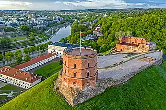 Image 59Gediminas' Tower and other remnants of the Upper Castle in Vilnius (from Grand Duchy of Lithuania)