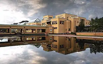 View of the Kunstmuseum Den Haag, Designed by H. P. Berlage, and opened in 1935