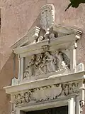 Portale d'ingresso della chiesa