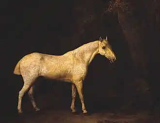 Horse in the Shade of a Wood (1780). 76.2 x 59.7&nbsp;cm., Tate Britain/National Gallery