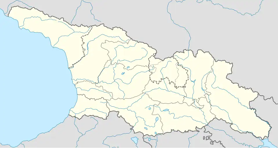 David Gareji monastery complex is located in Georgia