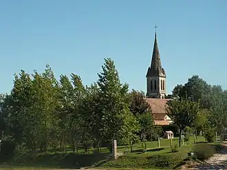 The church of Ginestet