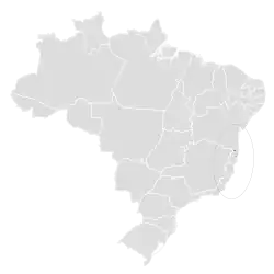 Map of range