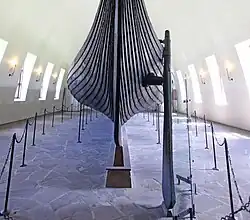 Gokstad ship stern