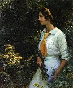 Goldenrod Curran, circa 1910