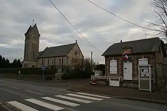 Church and town hall