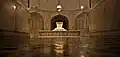 The cenotaph of the Emperor is located in the centre of the mausoleum.