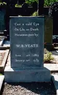 Grave of W. B. Yeats, Drumecliff, Co. Sligo
