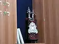 Open Ark with Torah scrolls