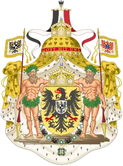 Greater coat of arms of the German Emperor: imperial coat of arms of His Majesty