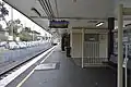 Northbound view from Platform 2, November 2013